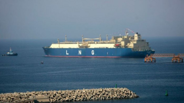 Потоците на втечнен природен газ LNG по европейските терминали в